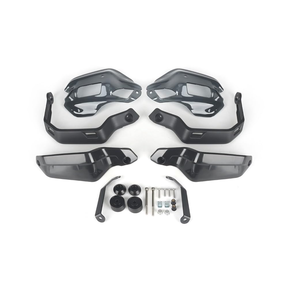 Pare-brise moto protection main compatible 368G avec leviers frein - 8