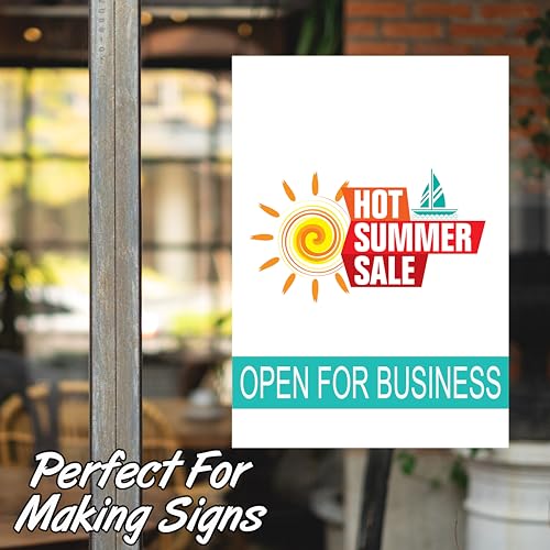 white poster paper 22x28 100 pack - large poster board for school supplies