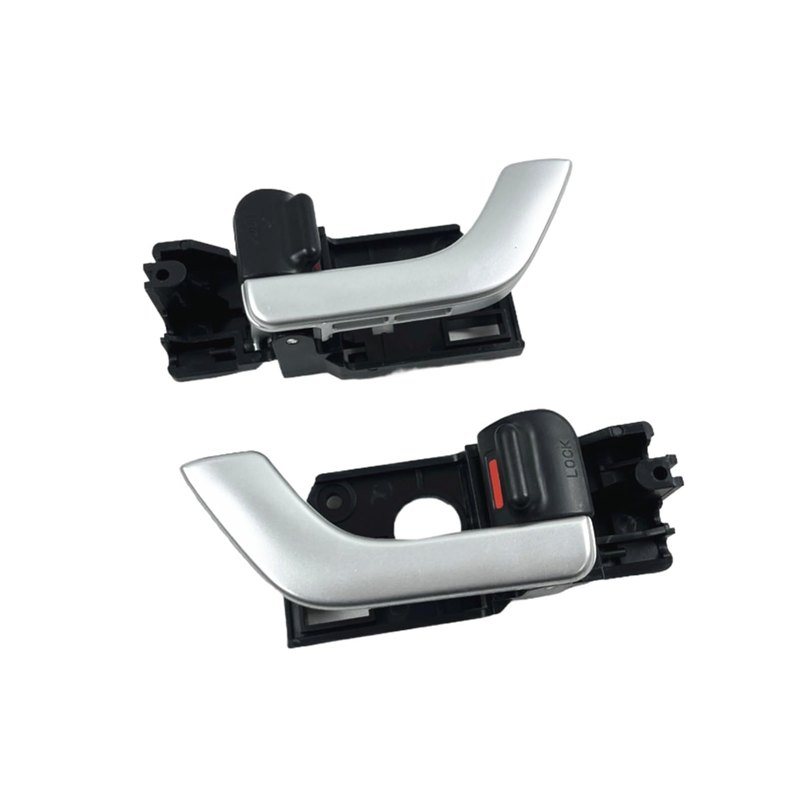 ASDDLLNN Door Grab Pull Handle Inner Silver Inside Door Handle Left Right for Hyundai for Tiburon Coupe 2003-2008 826102C500 826202C500 82610 2C500 82620(Left and Right)