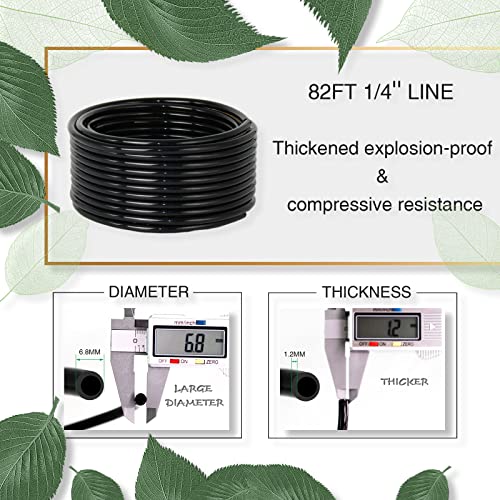 Drip-Irrigation-Kit-MUCIAKIE-82FT-Irrigation-System-Irrigation-trubing-Watering-System-Plant-Watering-Devices-Adjustable-Nozzle-Emitters-Sprinkler-Barbed-Fittings
