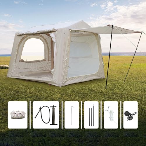 Carpa Inflable 2 en 1 para SUV Camping 4-6 Personas miniatura 6