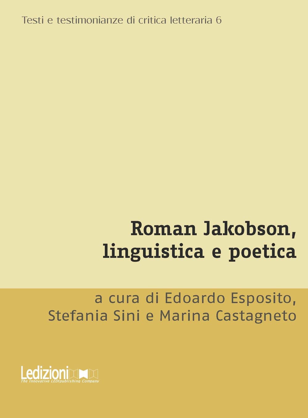 Roman Jakobson, Linguistica E Poetica - 4