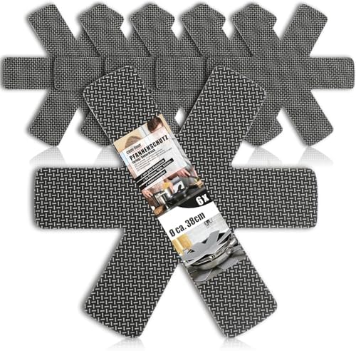 20 Stück Pfannenschoner Filz - 3 Größen Anti-Kratzer Schutz