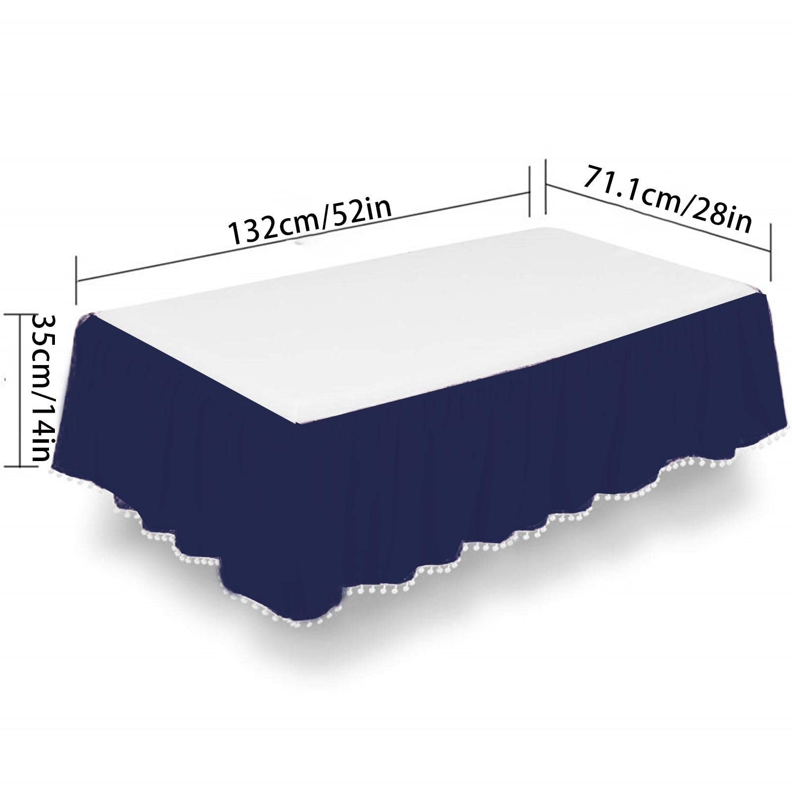 Gonna Per Culla Con Pompon - Volant Antipolvere Lavabile | Stampa Carina Per Ragazze E Ragazzi | In Microfibra - Foto 5