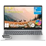 HP 15.6' Touchscreen Laptop Computer (2026 Edition), Lifetime Office 365, Intel i3-N305 (up to 3.8 GHz), Copilot AI, Windows 11 Home for School, Moonlight Blue, Type-C Hub, (16GB RAM, 512GB SSD)