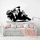 Motocicleta 93 apliques de pared dormitorio habitación infantil 56cmX35cm