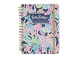 Lilly Pulitzer Large 2021-2022 Planner Daily Weekly Monthly, Hardcover Agenda Dated Aug 2021 - Dec 2022, 17 Month Calendar with Notes Pages, Stickers, Pocket, & Laminated Dividers, Seen and Herd