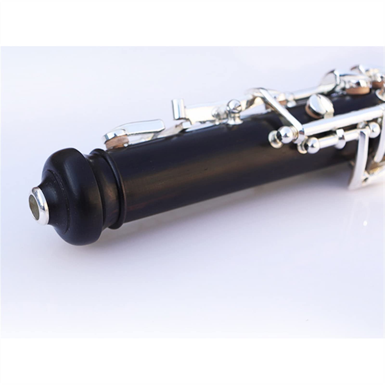 Oboe Oboe Semiautomatico con Corpo in Ebano per Oboe con Chiave in Do Argentato con Astuccio Speciale per Strumenti Musicali