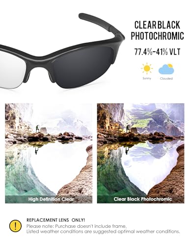 Image of BLAZERBUCK Replacement Lenses & Sock Kit for Oakley Half Jacket Sunglass
