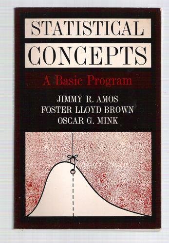 Statistical Concepts, A Basic Program B00KDPLPXI Book Cover