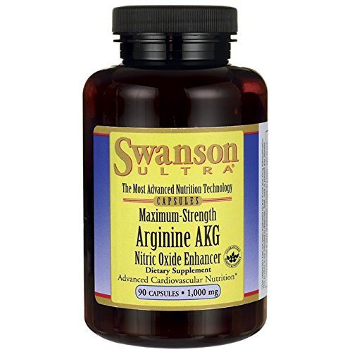 Swanson Maximum-Strength Arginine Akg 90 Caps