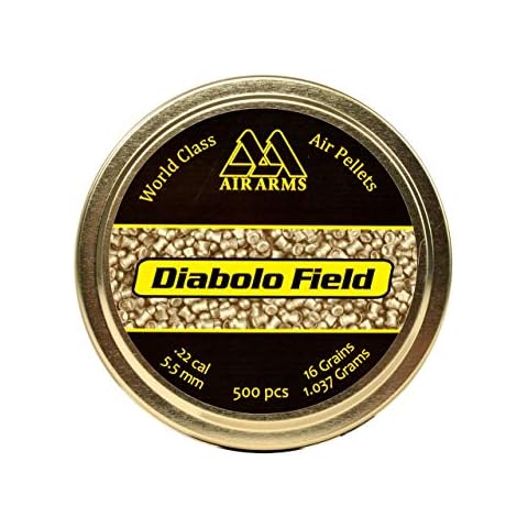 Air Arms Diabolo Field Air Gun Pellet - .22/5.52mm - Qty 500 L4 Cover