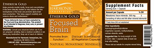 Harmonic Innerprizes Etherium Gold Capsules, 60 Count #TOP1