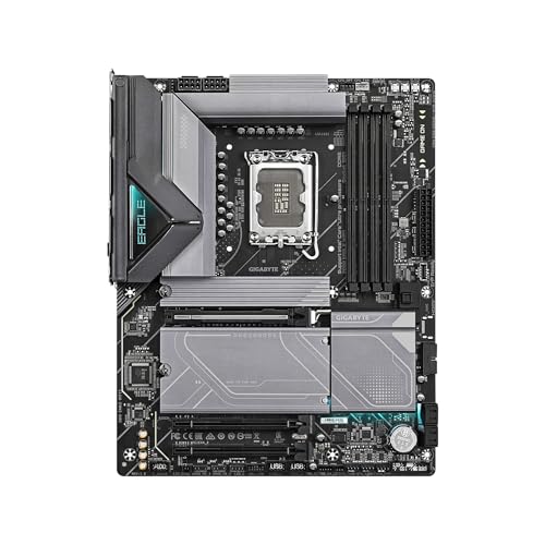 Image of GIGABYTE Z890 Eagle WIFI7 Intel Core Ultra (Series 2) LGA 1851 Motherboard, ATX, DDR5, 4X M.2, PCIe 5.0, USB4, WIFI7, 2.5GbE LAN, EZ-Latch