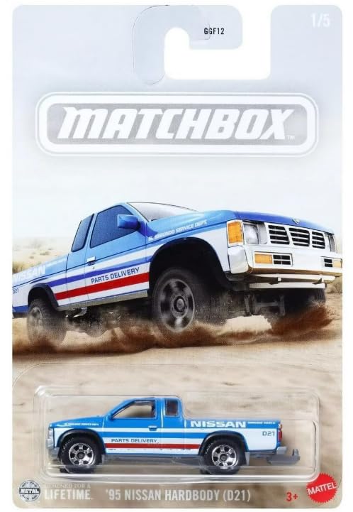 Amazon.com: Matchbox '95 Nissan Hardbody Pickup Truck (D21) [Blue