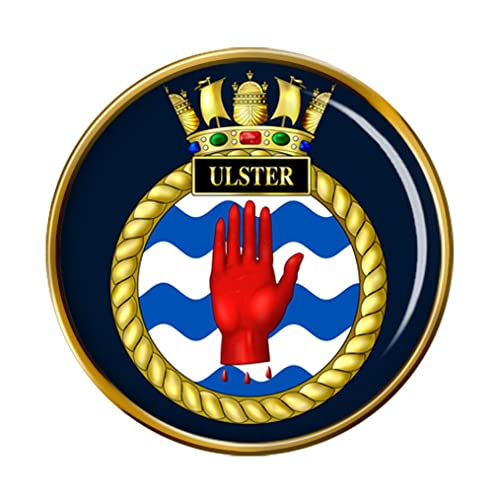 HMS Ulster, Royal Navy Pin Badge