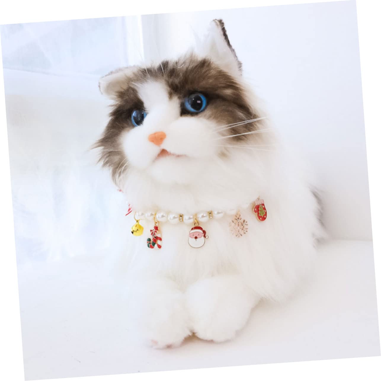 BESPORTBLE 5 Pièces Adorable Collier De Collier De Chaton Décoratif De Chat Délicat pour Animaux De Compagnie avec Clochettes Chat Perle s pour Chiots