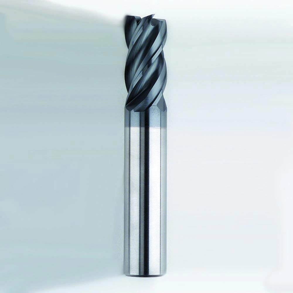 SGS 36442 End Mill, Carbide Aluminum Tin Coated HP, 3/4" x 1-1/2" LOC x 4" OAL x 3/4" Shank, 4 Flutes