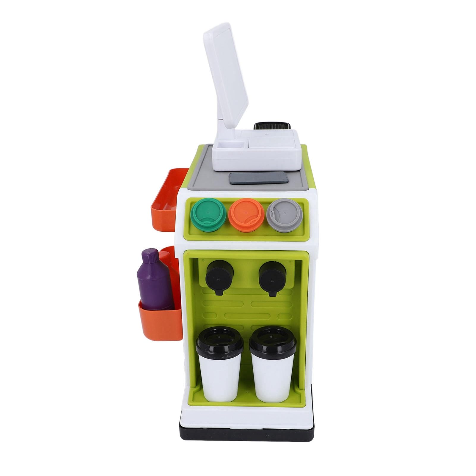 Registratore di Cassa Giocattolo Supermercato Simulato Set da Gioco Multifunzionale per Bambini Gioco Educativo Plastica ABS 64 Accessori