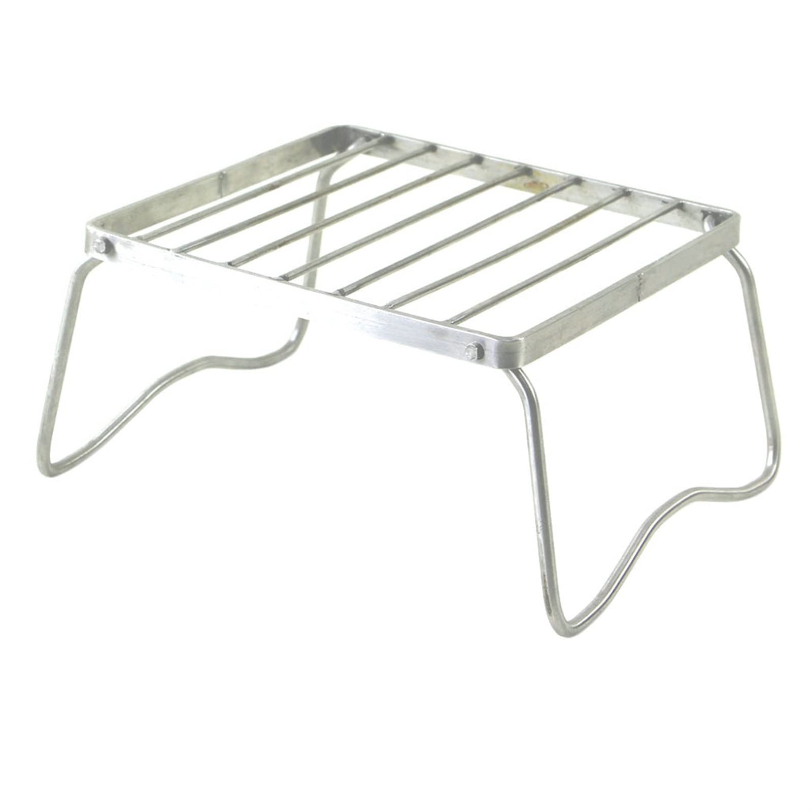 Table de camping en acier inoxydable pour vos soirées barbecue et bivouac
