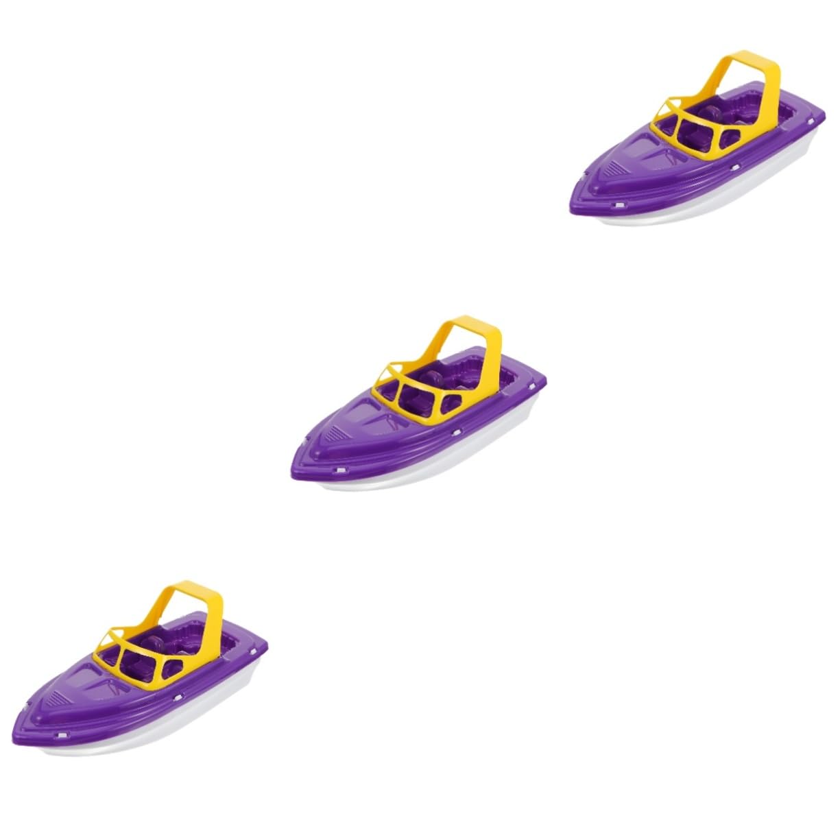 POPETPOP 3 Piezas Juguetes de Baño para Barco de de Plástico de Baño Divertido para Ducha y Acuático Regalo para Bebés