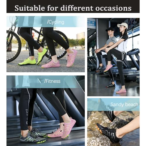 Grounded Barefoot Footwear for Women and Men, Non Slip Hikes Water Shoes for Neuropathy, Hiking Bare Foot Unisex, Foot Shaped Sneakers Wide Toe Box3