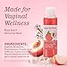 Feminine Wash & Yoni Oil & Yoni Soap Set for Women, Yoni Wash for Vaginal Ph Balance Remove Odor,Yoni Oil for Women Moisturizing, 1 Fl.Oz Feminine Oil & 5.07 Fl.Oz Vaginal Gel 3.53 Oz Yoni Soap Peach