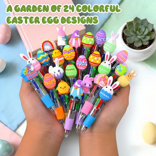 Save 41% on 30 Pcs Easter Multicolor 4-in-1 Fun Pens