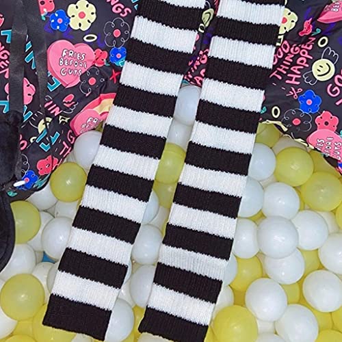 OKwife Scaldamuscoli a Righe Colorate Gothic Punk