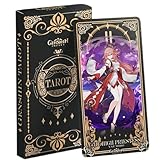 【仕様】カードサイズ: 14*7.5cm。22枚。コーティングされた紙製で、長期間の使用に耐えます。持ち運びに便利なトラベル デッキで、旅行時にバックパックやポケットに入れるのに最適です。 【原神グッズ タロットカード】タロットの世界へようこそ。タロットはタロットの思想を表現する手段であり、タロットの思想を参考にして予測するツールの一つです。 【長い歴史】タロットカードは、カードの象徴的な意味を分析し、ランダムに選んだカードを指定の場所（カード配列）に配置することで問題を説明する古代西洋の予言術...