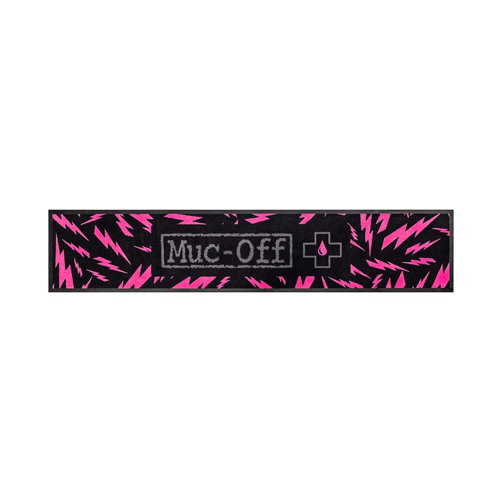 Muc-Off Absorbent Bike Mat - Heavy Duty Mechanics Mat, Workshop Mat, Bike Mat Floor Protector for Bike Cleaning - Non-Slip Bike Mat for Maintenance