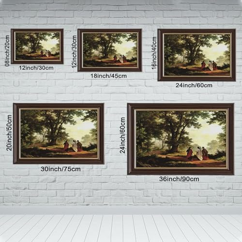 Toile Road to Emmaüs décoration murale grand format pour bureau - 2