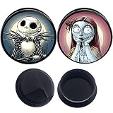 00 gauges 10mm plugs 00g ear gauges tunnels Nightmare Christmas earring ears silicone 00g 00 gauge 1