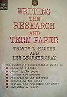 Writing the Research and Term Paper 0440997054 Book Cover