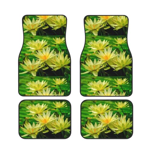 Alfombrillas para coche Nenúfar juego de neopreno ideal para viajes familiares y montaña