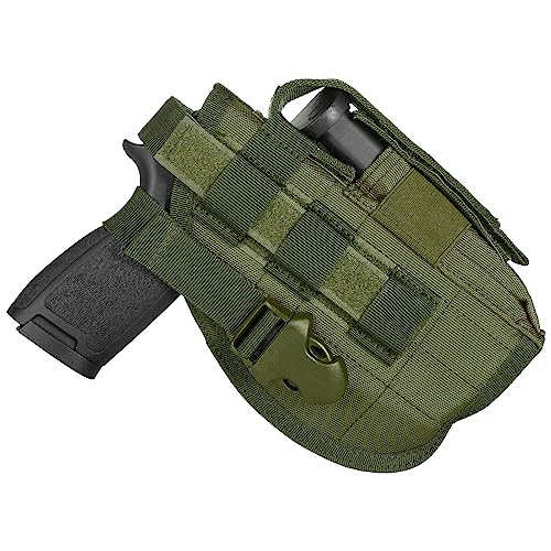 Tactical Molle Belt Gun Holster, Universal Adjustable
