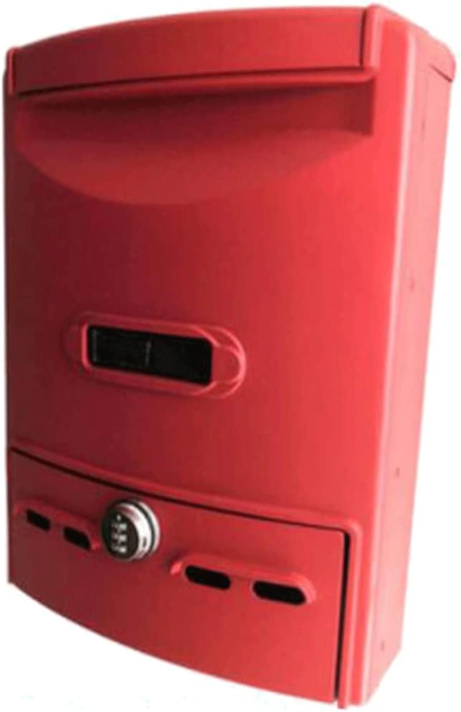 Exquisite Mailbox Large Capacity Post Box Combination Lock Mailboxes Retro Home Drop Box Wall Mount Mailbox can Be Used Indoor and Outdoor Safer