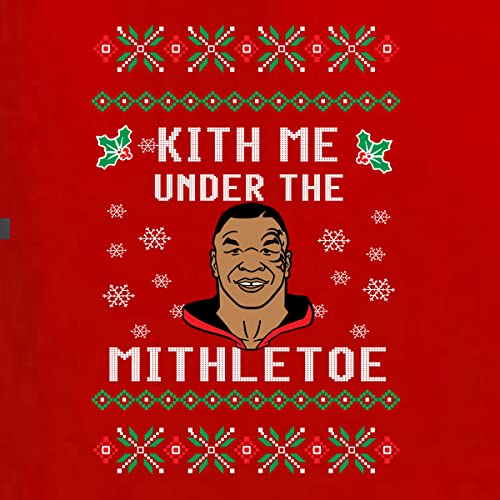 Wild Bobby Kith Me Under The Mithletoe Lisp Ugly Christmas Sweater Unisex Crewneck Graphic Sweatshirt2