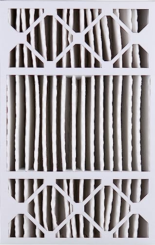 Image of Nordic Pure 16x25x5 Pleated MERV 14 Plus Carbon Air Filters 1 Pack | Actual Size: 15 3 /4 x 24 3 /4 x 4 3 /8 Honeywell Replacement Made in USA, Pro Strength Filtration, Pet & Odor Control