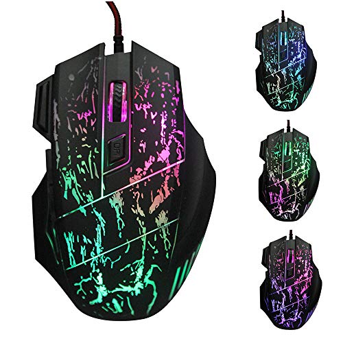 Image of J60 Gaming Keyboard Mouse Combo Anti-ghosting Adjustable DPI Backlit for Desktop Notebook Laptop PC Computer (English Version)
