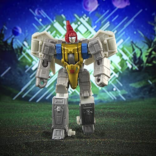 transformers toys legacy evolution core dinobot swoop toy 35-inch action figure for boys and girls ages 8 and up