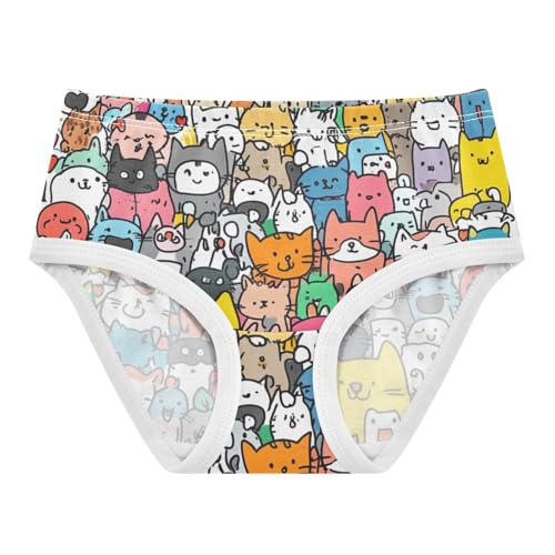 GuoChe Hipster Panties Soft Triangle Panties Organic Underpants for Kid in Sizes 2T,3T, 4T, 5T, 6Y and 8Y
