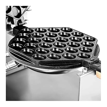 Royal Catering RC-BWM01 Bubble Waffeleisen 1.415 W 50-250 °C Timer: 0-5 min Waffeleisen Waffelmaschine – Bild 4