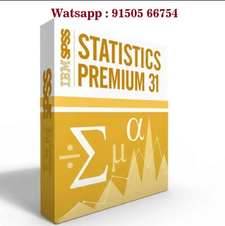 Spss Statistics Premium V31.0 | Activation Key