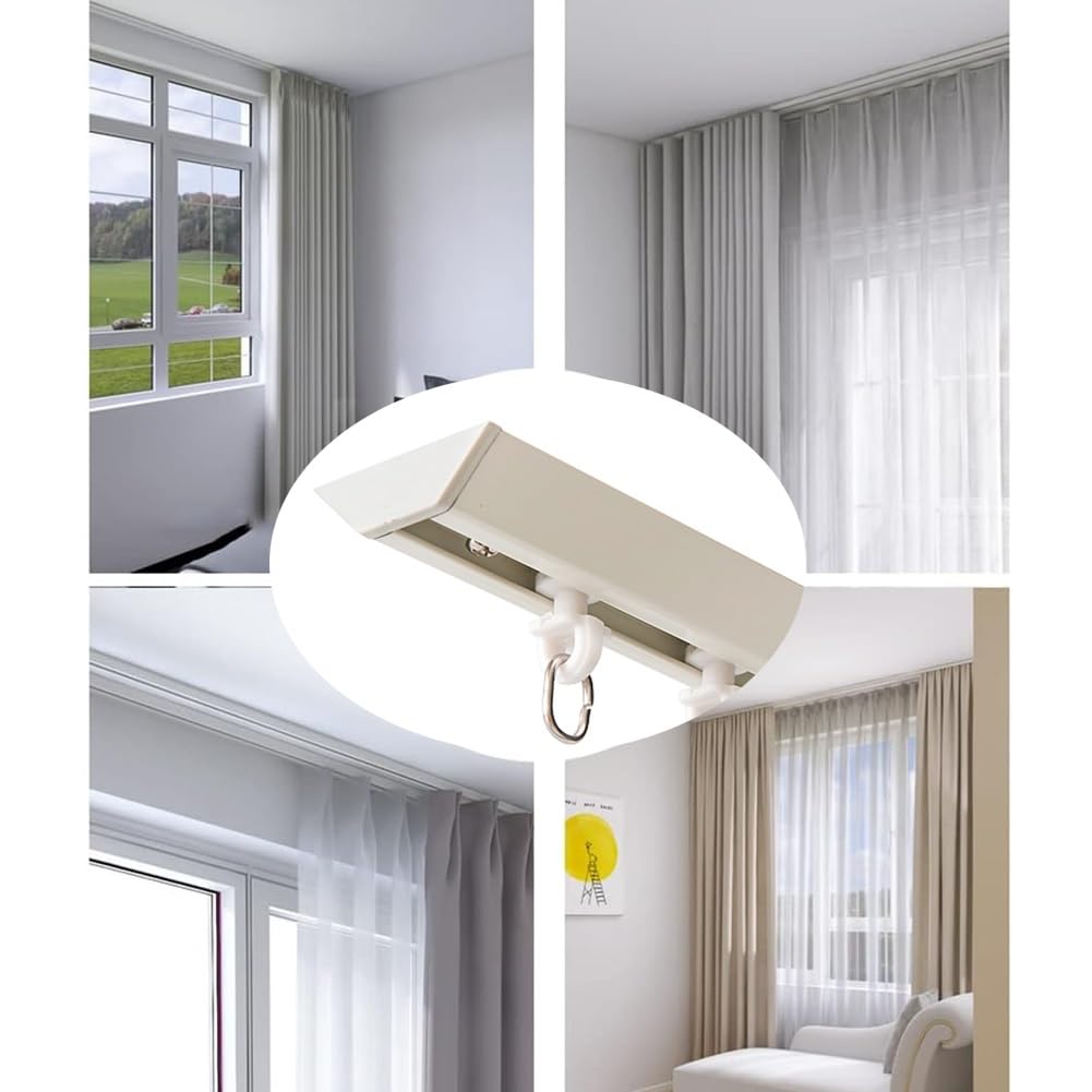 Rieles Para Cortinas De Techo Riel De Cortina De Techo De Aleación De  Aluminio De 3 Metro | Cuotas Railes Cortinas Techo, image size:1001x1001