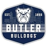 Butler Bulldogs Scenic Background Vinyl Magnet - Officially Licensed 3-Inches Wide