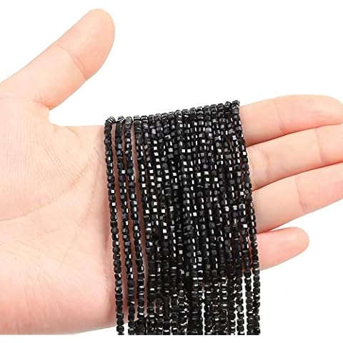 WTIAN Natural Gemstone Cube Stone Beads for Jewelry Making Cover