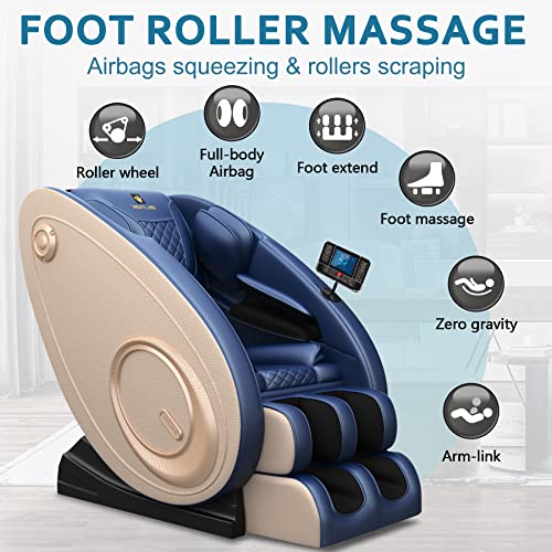 Massage-Chair-Blue-Tooth-Connection-and-Speaker-Recliner-with-Zero-Gravity-with-Full-Body-Air-Pressure-Easy-to-Use-at-Home-and-in-The-Office