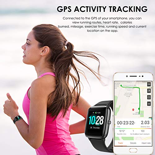 ایگرد | قیمت و خرید LATEC Smartwatch, Fitness Armband Voller Touch Screen  Fitness Tracker IP68 Wasserdicht Fitness Uhr mit Pulsuhren Schrittzähler  Schlafmonitor Damen Herren Armbanduhr Sportuhr für iOS Android