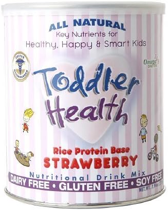Toddler Health Rice Protein Base Nutritional Drink Mix, Strawberry 7.94 oz
